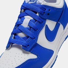 Little Kid’s Nike Dunk Low White/Hyper Royal-Hyper Royal (FB9108 131) – 10.5