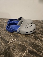 Crocs Electro Clogs Gray Blue J3