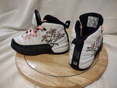 Size 1 Y(PS) – Jordan 12 Retro Mid Floral (DR6954-100) CLEAN