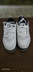 Jordan Air Jordan 4 RM (GS) Low Top Basketball Sneakers White/Gray/Black 5Y