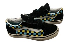 Kids Vans Shoes Checkerboard Multi-Color Style 507452 US Juniors Size 4