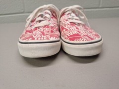 Vans Off The Wall Skateboard Shoes Sneakers Youth Size 4.5 #721356 Child Girl