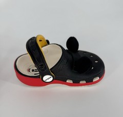 Crocs Disney Mickey Mouse Kids Clogs Black/Red/Yellow Slip On US 7 Unisex