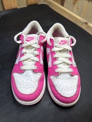 Nike Dunk Low PS Active Pink White Kids Shoes Size 13C US 12.5 UK 31 EUR FB9108-
