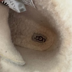 UGG Keelan Glitter Silver Metallic Toddler Boots 1018296T Size 7 Kids Booties