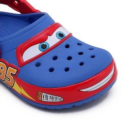 Blue Red Lightning McQueen Crocs Kids Casual Slip On Comfort Shoes