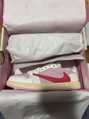 Jordan 1 Low OG Travis Scott Kids 3Y ps tropical pink shy pink brand new