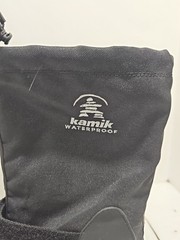 Kamik Rocket Waterproof Insulated Winter Snow Boots Sz 4 Black Lightweight