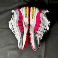 Nike Air Max 95 GS ‚Rush Pink Volt‘ Anthracite/Wolf Grey (905348-029)