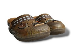 Crocs Star Wars Chewbacca Lined Clogs Kids C11 Brown Fuzzy Classic Comfort