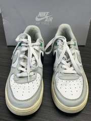 Nike AIR Force 1 LV8 2 AF1 Split Silver White Black 6.5Y DZ2660 001