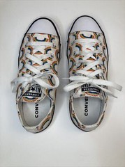 Converse All Star Youth Rainbow Sneaker- US Size 2 365519F