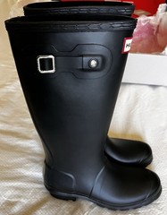 Hunter Original Kids Rain Boots – Black Unisex UK4 US5B/6G EU37 JFT6000RMA