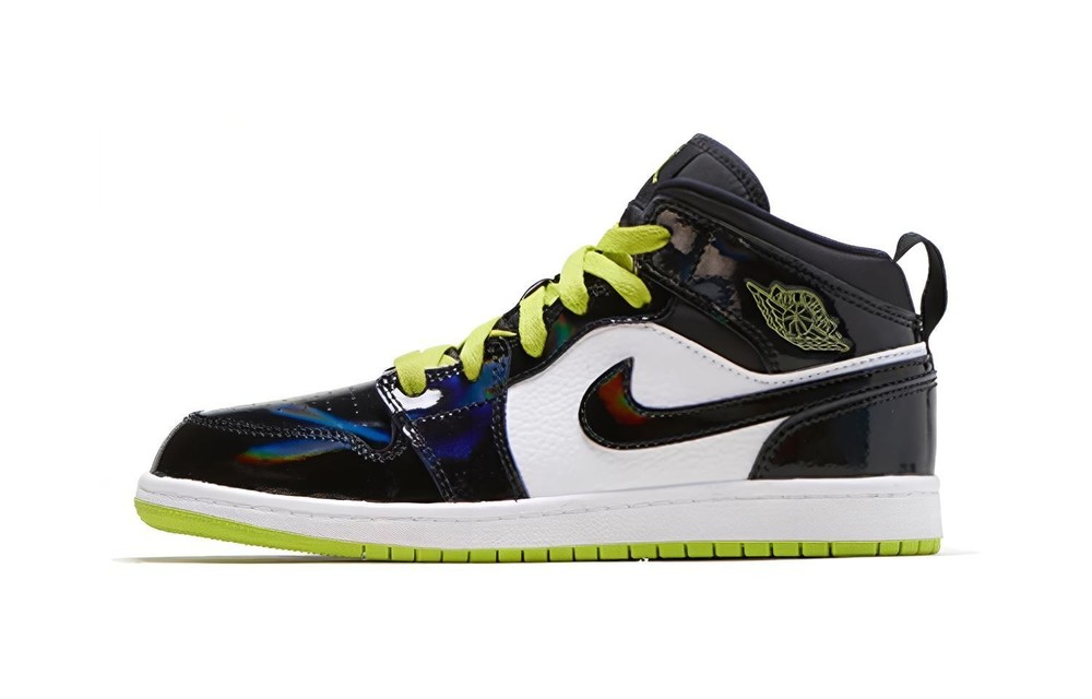 Jordan 1 Mid PS Black Cyber BQ6932-003