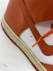 Nike Dunk High SP GS Syracuse Junior Youth Trainers White Orange US 7Y