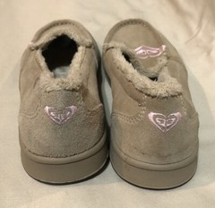 New ROXY “Fiona” LEATHER SLIPPERS Shoes size US 1