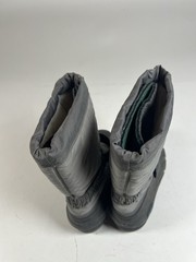 Sorel Flurry Grey Blue Removable Liners Snow Boots Youth Sz 3 Style NY1885-078