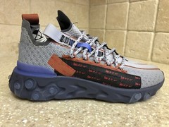 Nike React WR ISPA Wolf Grey Running Shoes CT2692-001 Men’s Size 4.5 EUR 36.5