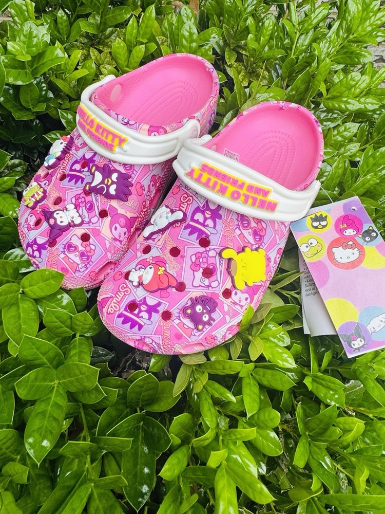 Crocs Classic Hello Kitty And Friends C-11 with Tag New with Tags Fast Ship NWT