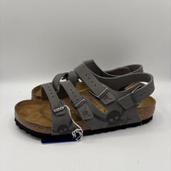 Birkenstock Canberra Sandals Kids Size 4/Womens 6 Dark Skull Gray Strappy EU 37