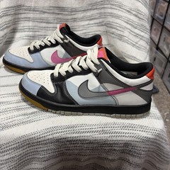 Nike Dunk Low GS Kids US 6.5Y “dance” Black/White/Gray Pink/Red