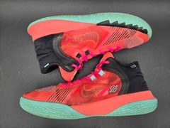 Nike Shoes Youth Size 7 Kyrie Flytrap 5 Magic Ember Dynamic Turquoise Sneakers