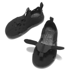 Nike Sunray Protect 4 PS Black White Kids Preschool Strap Sandal HF6277-001