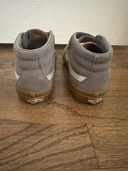 Excellent condition VANS Sk8-Mid Reissue v Kids Gum Gray Size 2