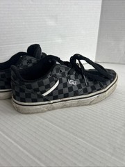 Vans Classic Checkerboard Lace Up Sneakers Boys 3 1/2