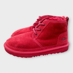 UGG Australia Neumel Chuka Booties Red 1017320K Kid’s Size 4 US Women’s 6 Winter