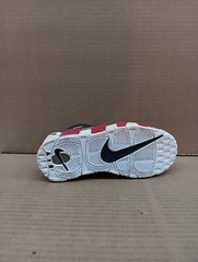 Size 5y(GS) – Nike Air More Uptempo Low Varsity Red/white Style- 415082