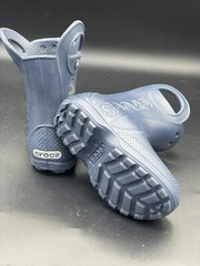 Unisex Crocs Kids’ Handle It Rain Boot (12803) Navy Size C8