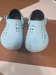 Crocs Echo Clog Arctic Blue Sky Blue Kids Youth Junior Size J1