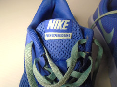 Kids Size 7Y Nike Flex Experience RN 7 Blue Mesh Athletic Sneakers Unisex