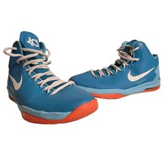 Nike KD 5 GS Youth Size 7Y Light Blue Athletic Basketball Pool Party Colorway
