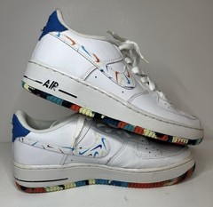 Nike „Air Force 1 Low Multicolor Swooshes“ DM7597-100 Size 6Y