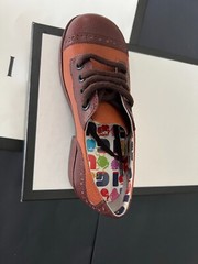 Gucci Leather Upper & Ru Old Kid Cocoa/Antico Size 28
