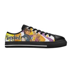 Tangled Sneakers Unisex Kids Low Top Shoes