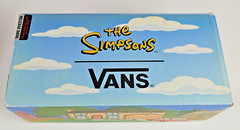 Vans The Simpson Old Skool El Barto US Kids Size 3 Red Limited Edition Bart