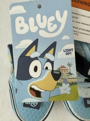 NWT- Bluey Bingo LightUp SneakersToddler Size 6 Hook And Loop Closure