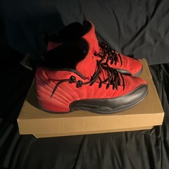 Air Jordan 12 “Reverse Flu Game” High Top Suede Sneakers Men’s Size 10