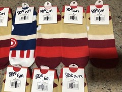 Sock Heroes Socks Marvel Comics Captain America Iron Man 8 Pairs Ankle Socks