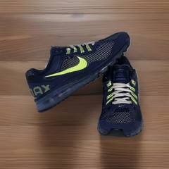 🌟🌟AUTHENTIC NIKE AIR MAX 2013 Navy Blue 7Y 🌟🌟