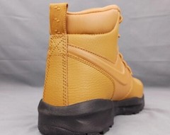 Nike Youth Manoa Leather Boots (GS) Wheat Black BQ5372 700 Size 5
