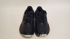 Under Armour Unisex Pre School Lockdown 7 Shoes, Black/Silver, 1.5 Little Kid