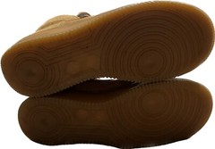 Nike Kid’s Air Force 1 Wheat/Wheat-Gum Light Brown Size 6 Youth (CK0262 700)