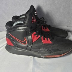 Nike Kyrie Infinity Athletic Running Basketball Shoes Red Black Kids Youth 7Y