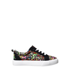 Super Mario Bros Sneakers Canvas Shoes Size 4 Boys Multicolor