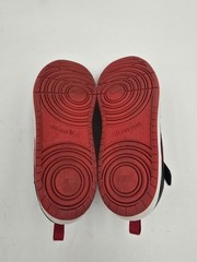 Nike Court Borough Mid 2 Kids‘ Shoes Size 3Y, University Red/Black
