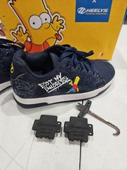 Bart Simpson Heelys Skater Sneakers Size 5 Youth – USED CONDITION